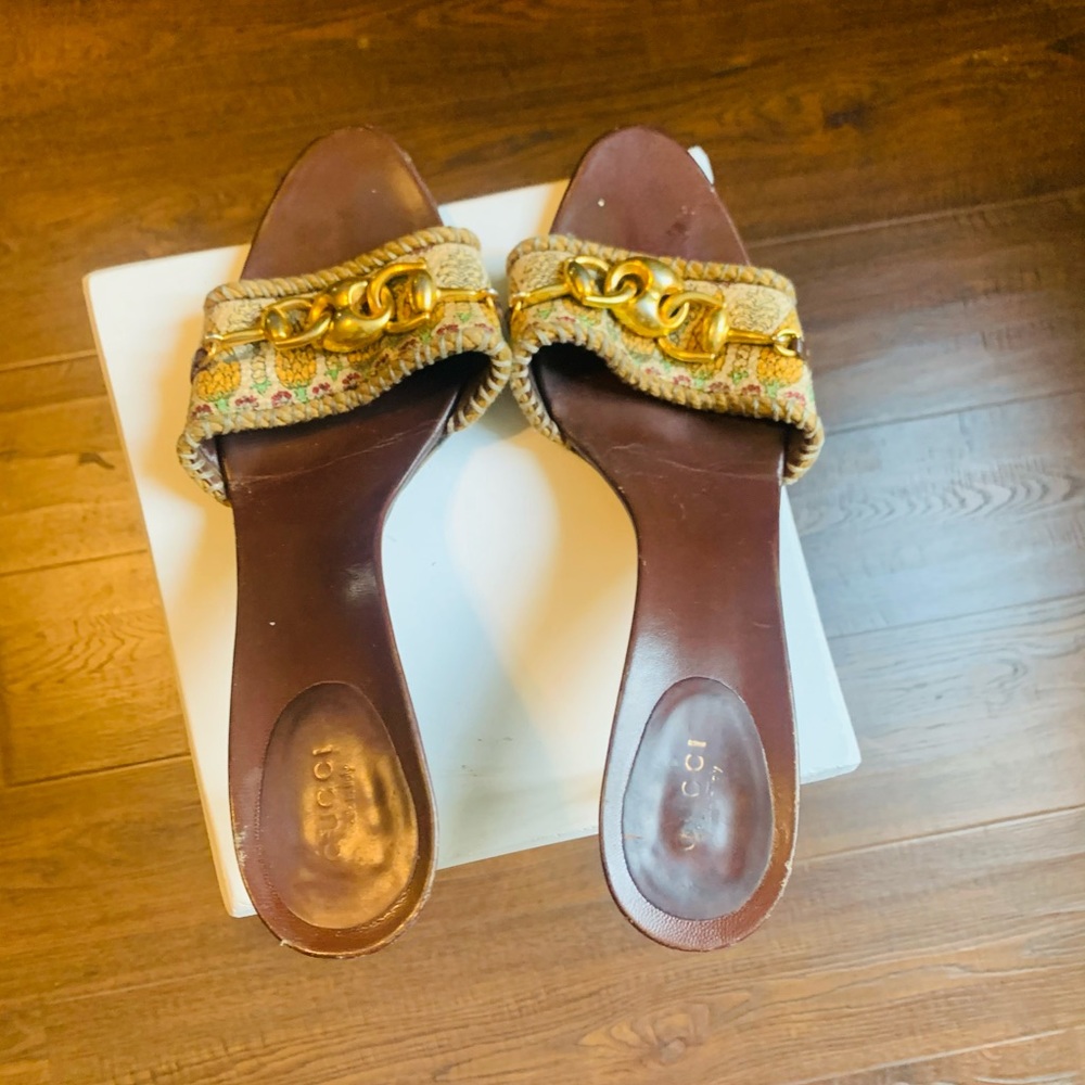 Ladies Gucci mules size 39.5.